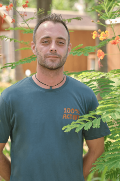 100% Active Tee - Dark Green