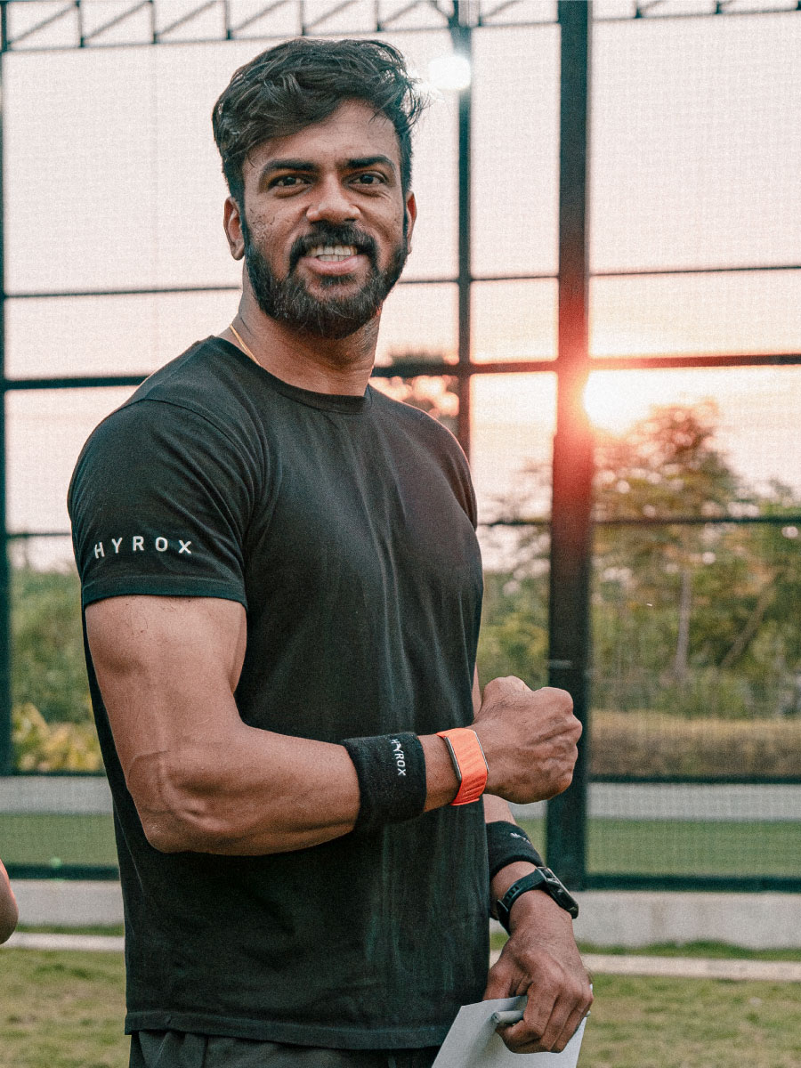 Smiling fitness guest post-HYROX session at Sol Fitness retreat