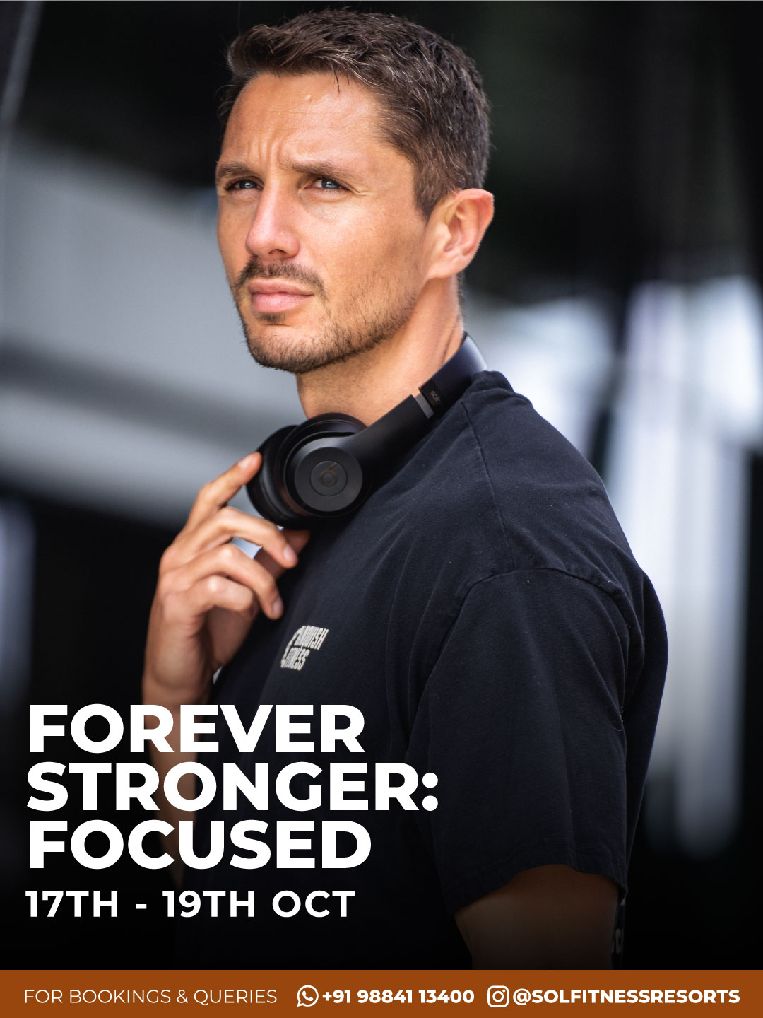 Sol Fitness Resorts brand ambassador promoting retreat focus