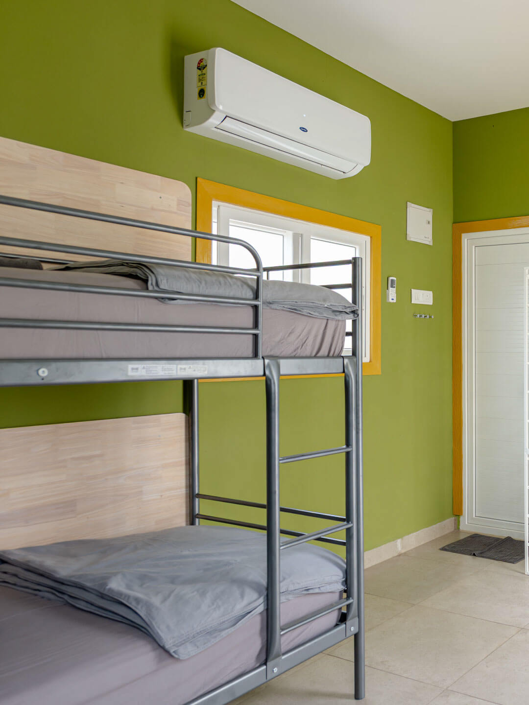 Shared guest bunk accommodation at Sol Fitness Resorts