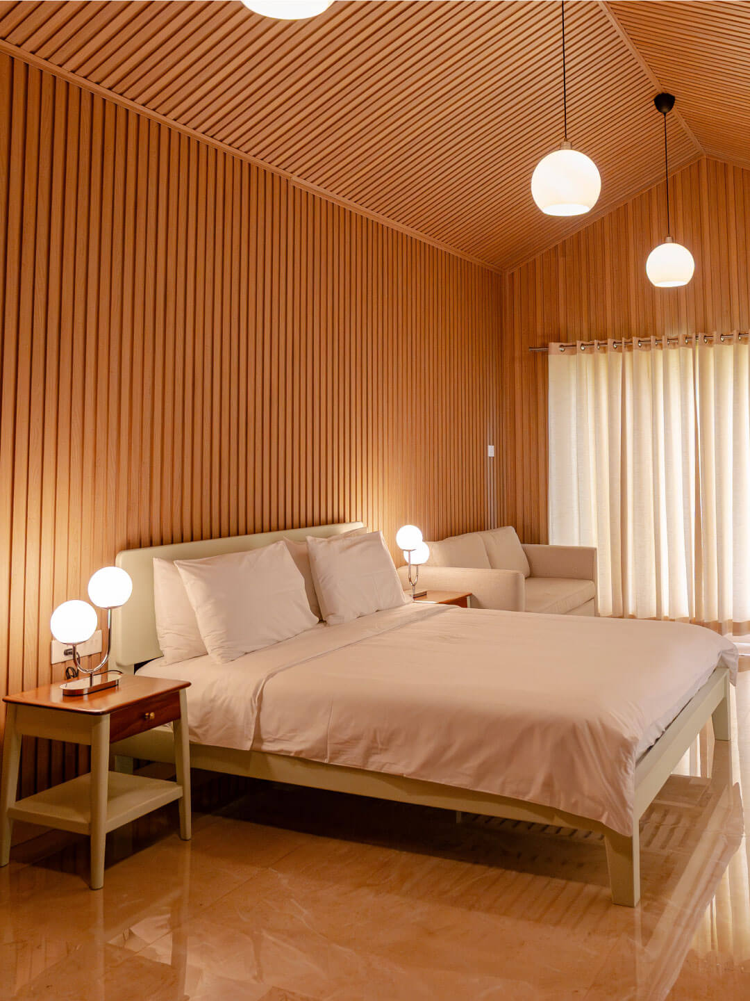Premium double room for wellness guests at Sol Fitness Resorts